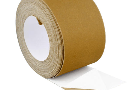 Adhesive Sticky Back 320-Grit Sandpaper Roll 2-3/4In X 20 Yards Aluminum Oxide Golden Yellow Longboard Dura PSA