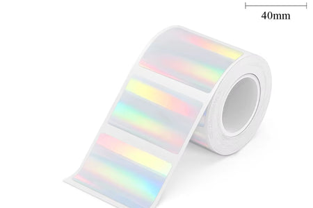 Portable Mini Printer P50 Thermal Adhesive Label Printer without Ink Bluetooth Sticker Printer Barcode Price Tag Label Maker