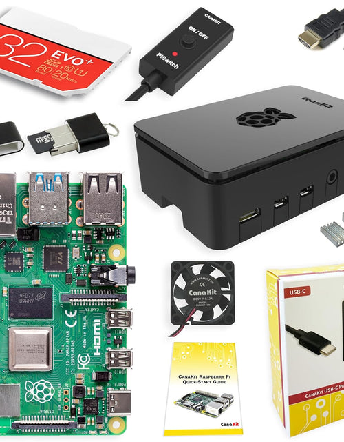 Load image into Gallery viewer, Raspberry Pi 4 4GB Starter PRO Kit - 4GB RAM
