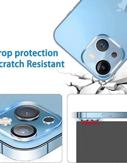 Load image into Gallery viewer, Protector De Lente De Cámara Para Iphone 14 Y Iphone 14 plus 2022, Cubierta De Lente De Vidrio Templado Transparente HD Premium [Compatible Con Funda] [Resistente a Arañazos] [Fácil Instalación] [Círculo Nocturno]
