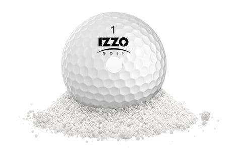 Exploder Prank Golf Balls, White and Dimpled, 4 Pack